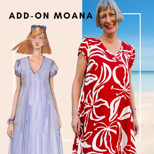 Add-On Tunika Moana ohne Bänder