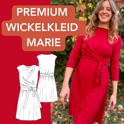 Premium Wickelkleid Marie