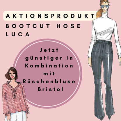 Bootcut Hose Luca