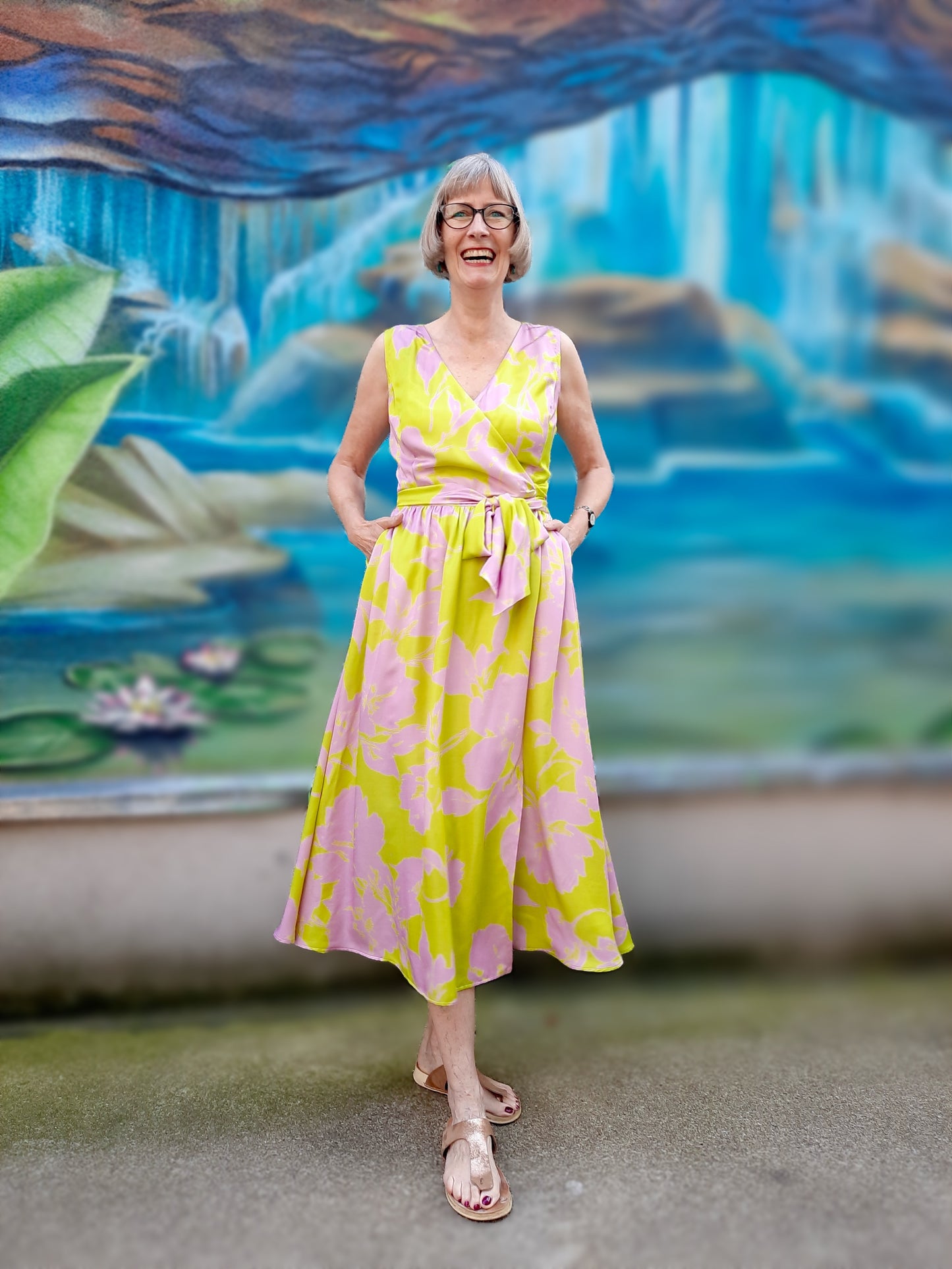 Premium Wickelkleid Tessa