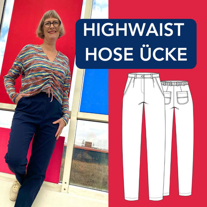 Highwaist Hose Ücke