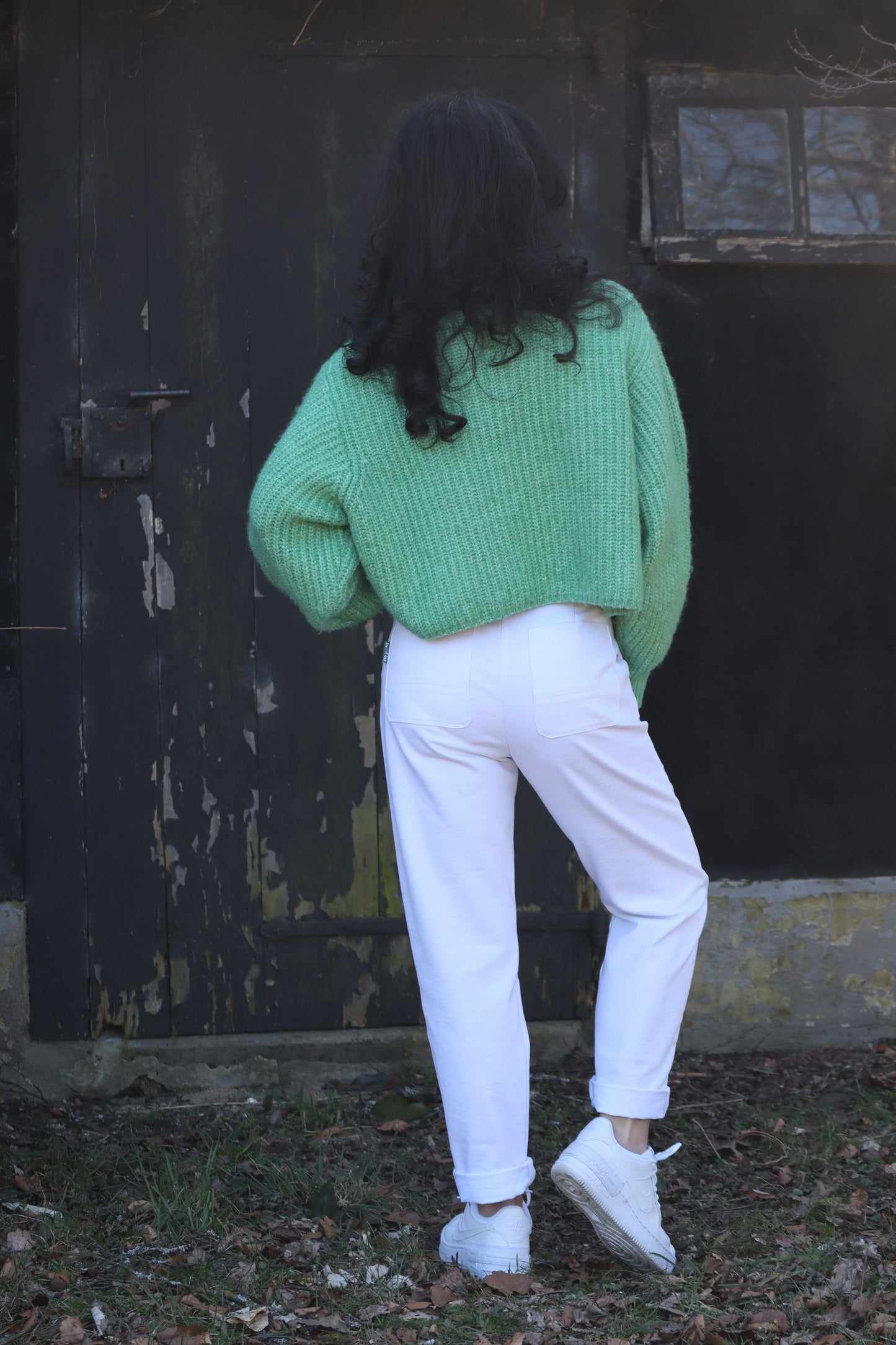 High-waist trousers Ücke
