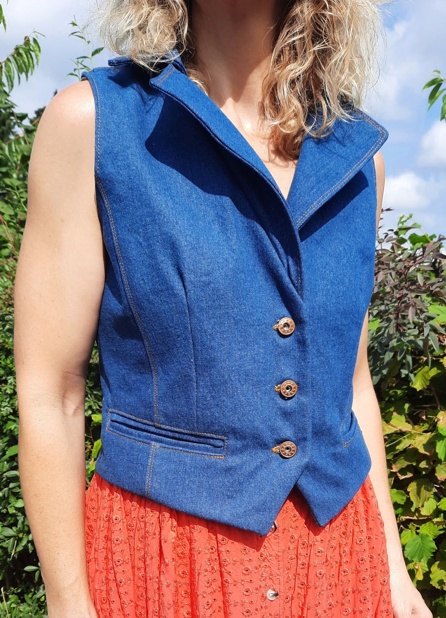 Fur vest Natascha