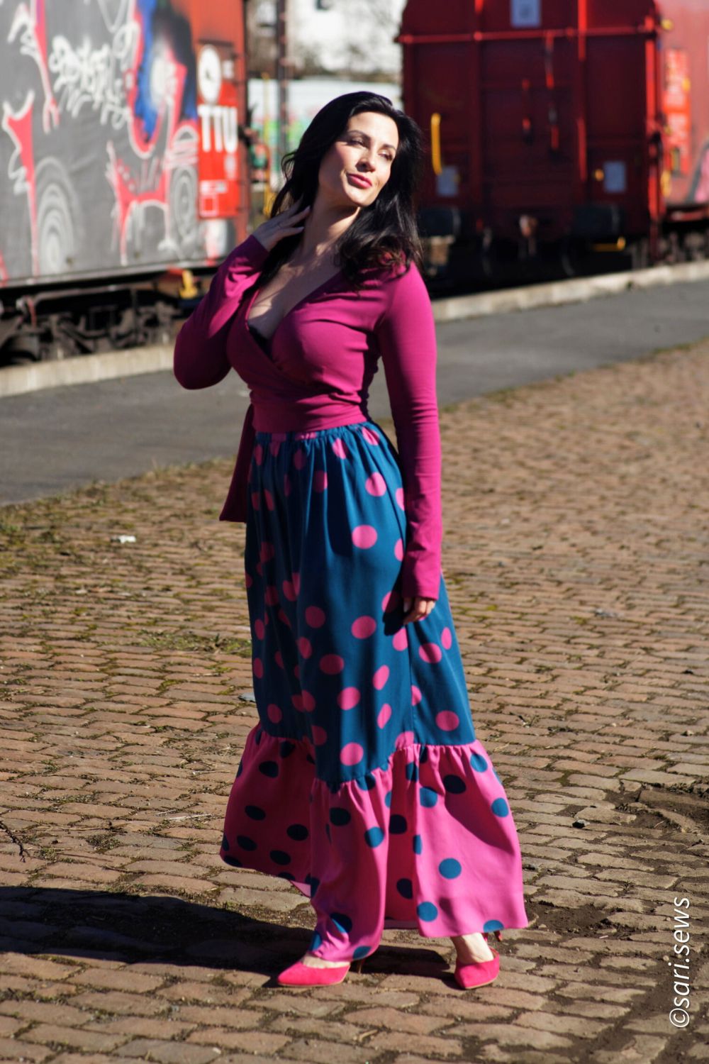 Tiered skirt Roos