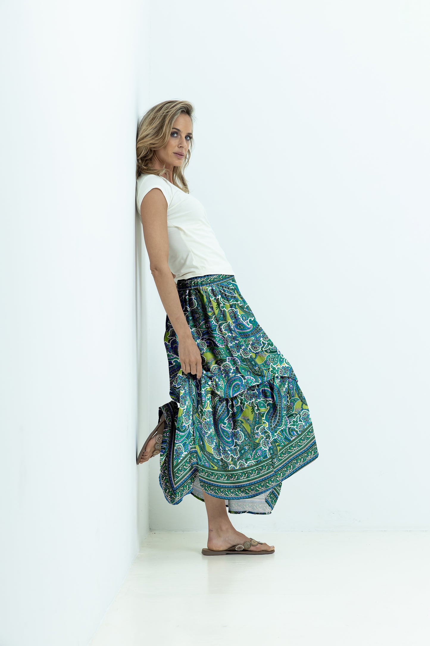 Tiered skirt Roos